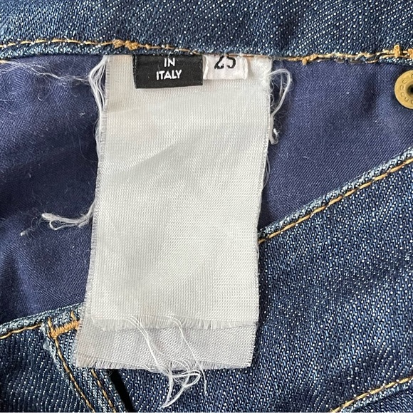 DOLCE GABBANA Jeans woman’s high rise flare vintage denim designer - Picture 5 of 16